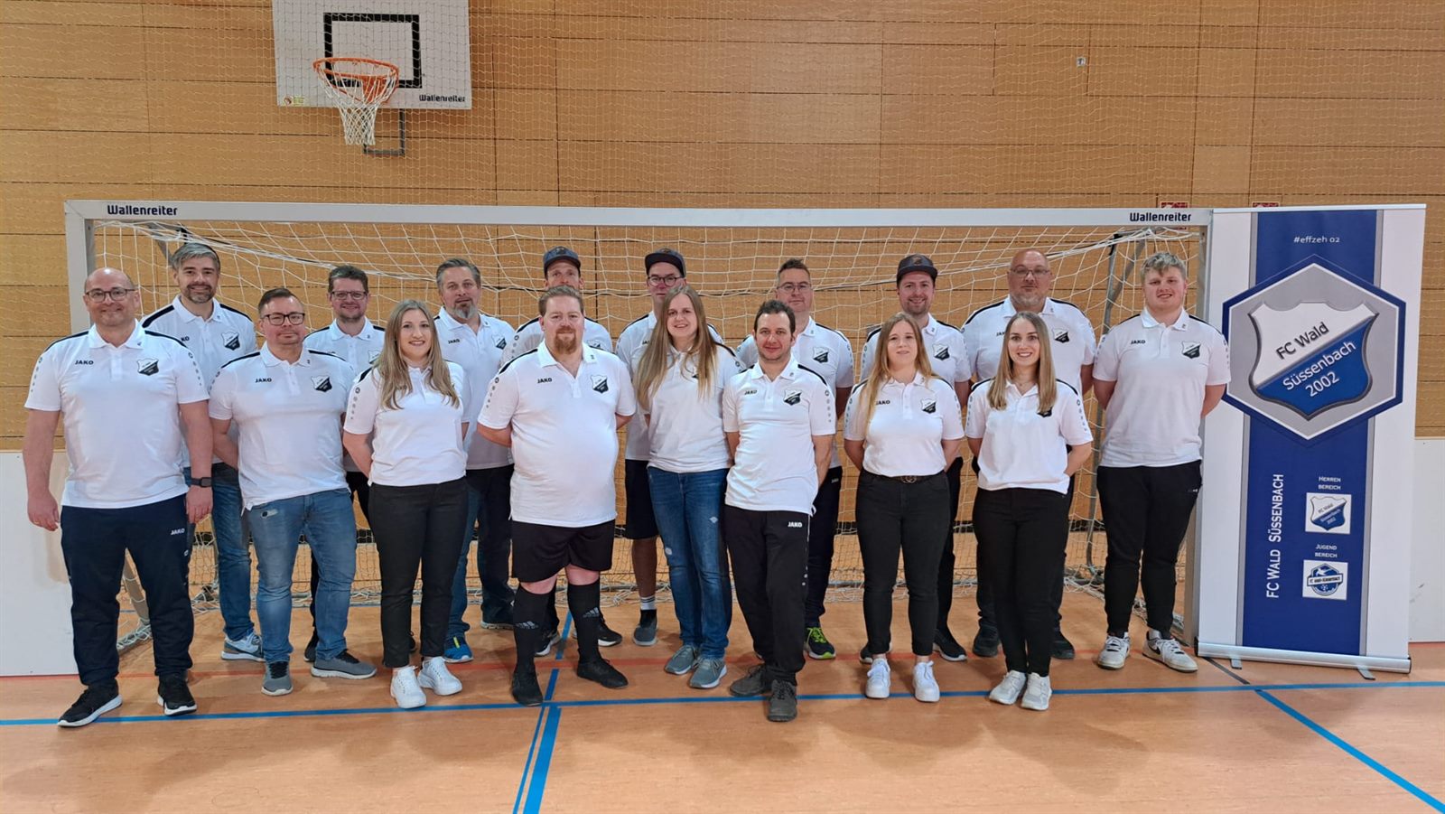 Das Betreuerteam des FC Wald/Süssenbach
