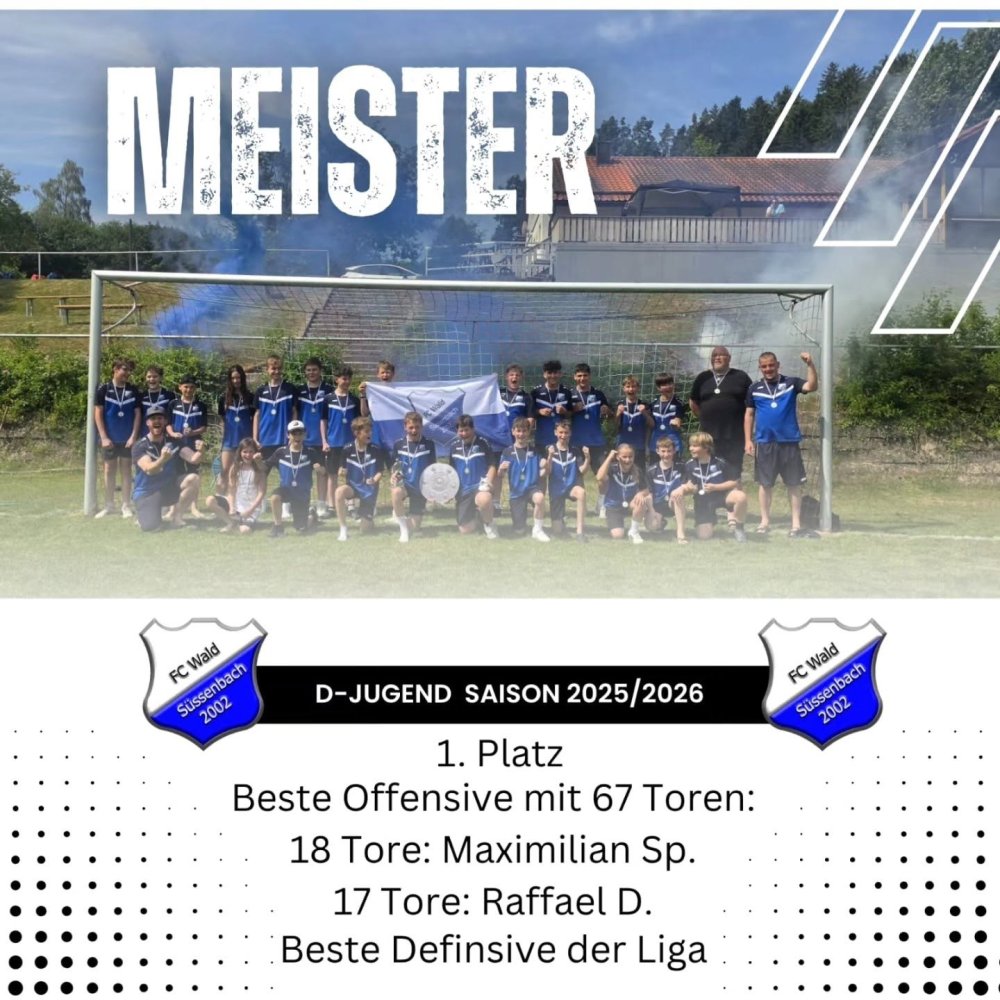 U13 Meister ⚽️